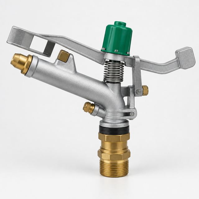 Rain Gun Sprinkler — Illustration · Not a supplier photo