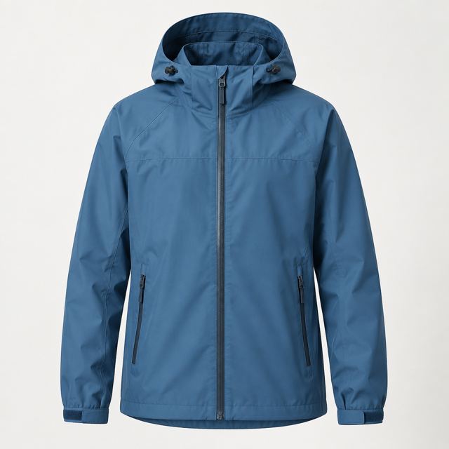 Rain Jacket — Illustration · Not a supplier photo