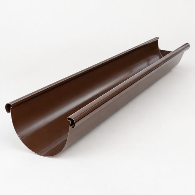 Rainwater Gutter — Illustration · Not a supplier photo