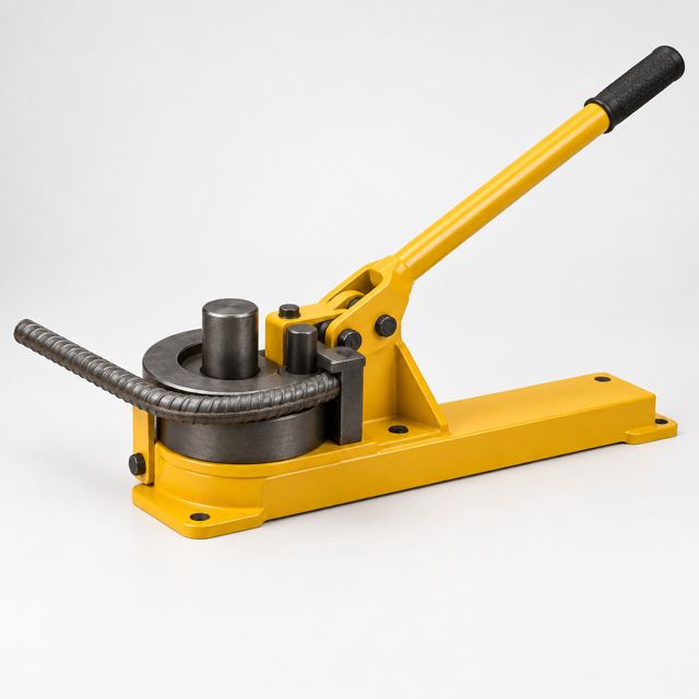 Rebar Bender — Illustration · Not a supplier photo
