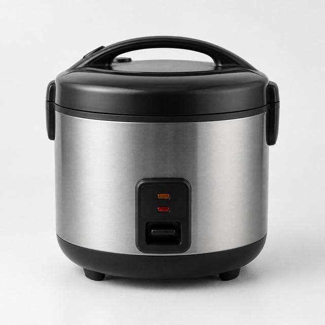 Rice Cooker — Illustration · Not a supplier photo