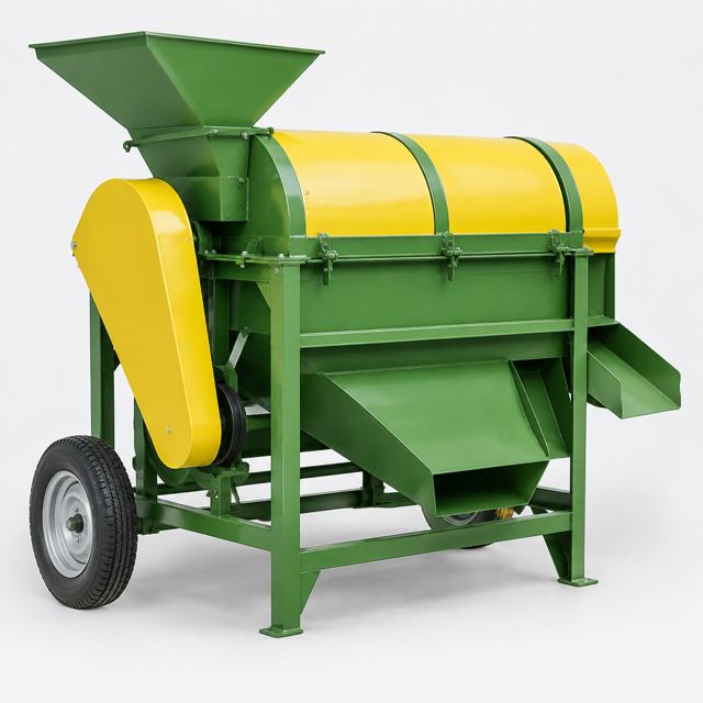 Rice Thresher — Illustration · Not a supplier photo