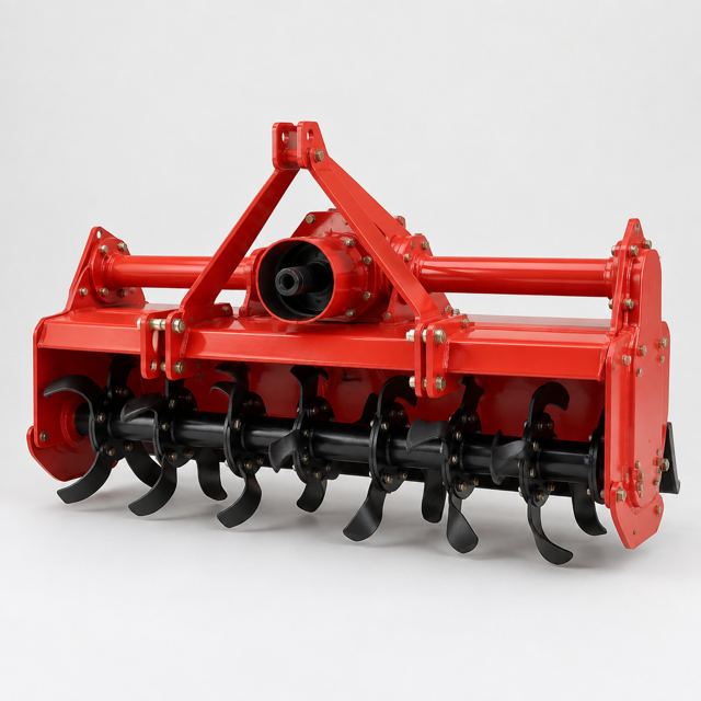 Rotary Tiller — Illustration · Not a supplier photo
