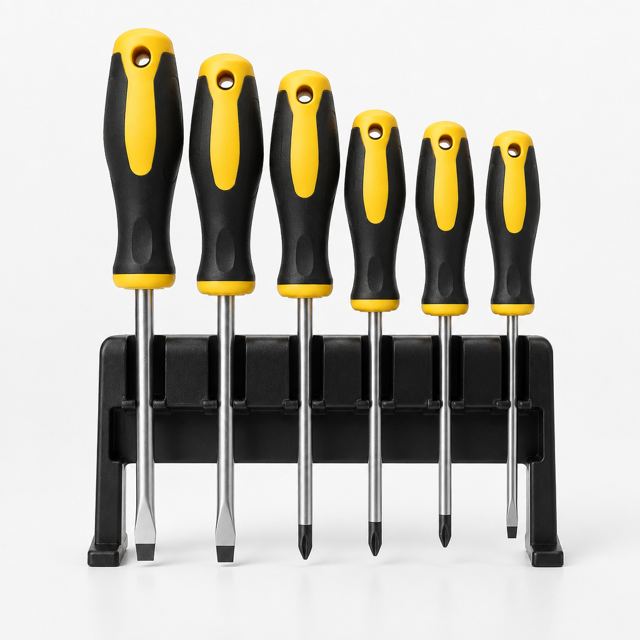 Screwdriver Set — Illustration · Not a supplier photo