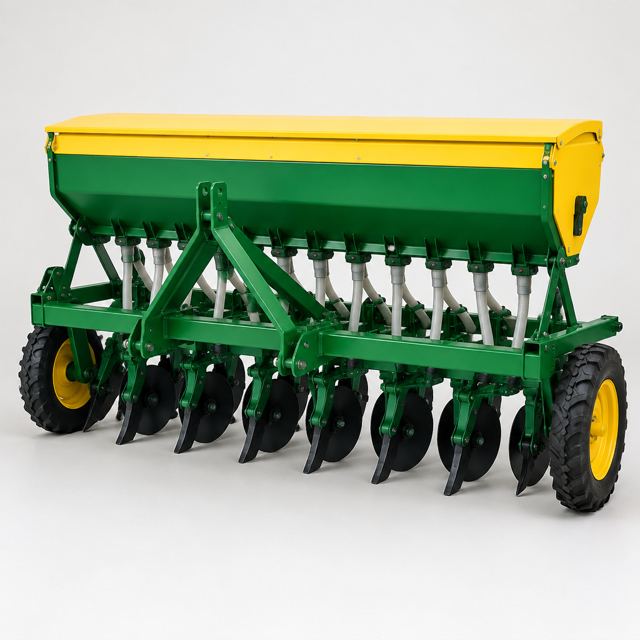 Seed Drill — Illustration · Not a supplier photo