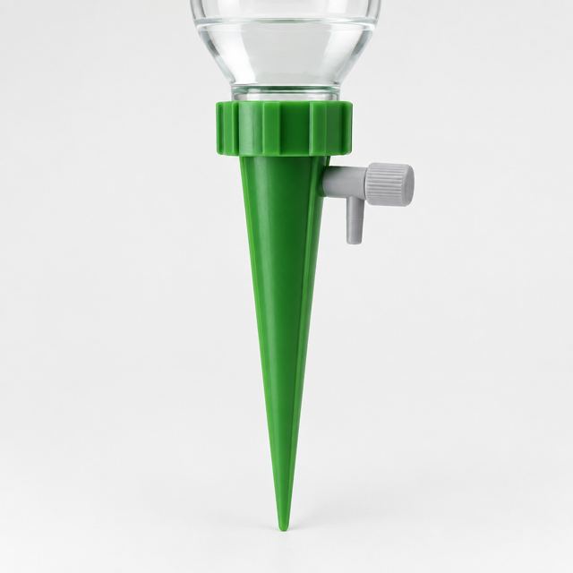 Self-watering Plant Spikes — Illustration · Not a supplier photo
