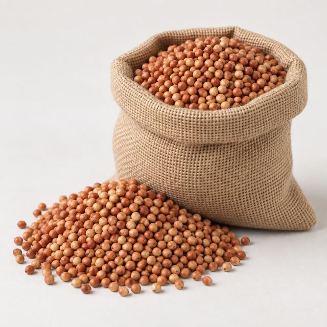 Sorghum Planting Seeds — Illustration · Not a supplier photo