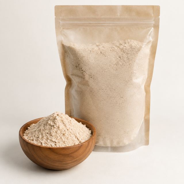 Sorghum Porridge Flour — Illustration · Not a supplier photo