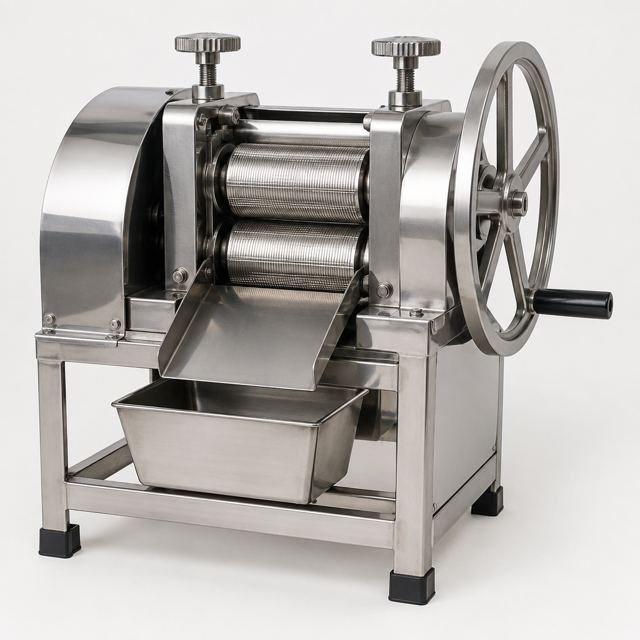 Sugarcane Juicer — Illustration · Not a supplier photo