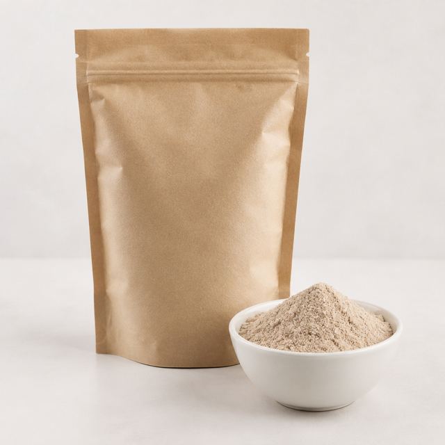 Teff Flour — Illustration · Not a supplier photo