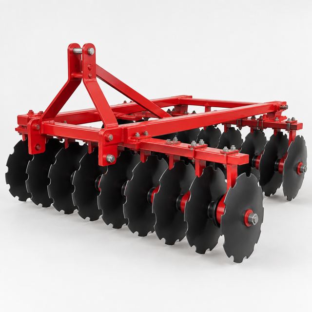 Tractor Disc Harrow — Illustration · Not a supplier photo