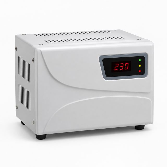 Voltage Stabilizer — Illustration · Not a supplier photo