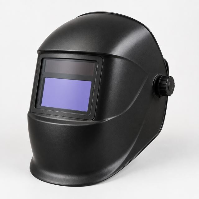 Welding Helmet — Illustration · Not a supplier photo
