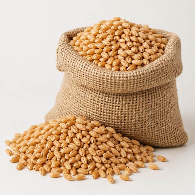 Wheat Planting Seeds — Illustration · Not a supplier photo
