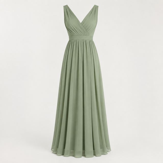 Women's Maxi Dress — Illustration · Not a supplier photo