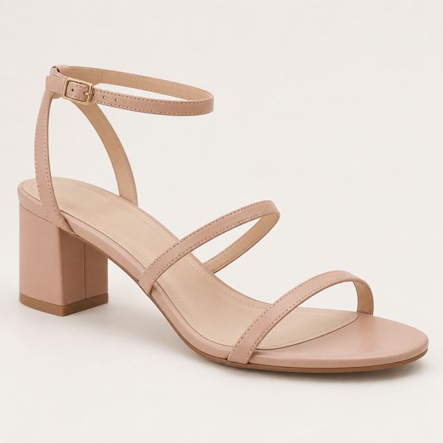 Women's Strappy Sandals — Illustration · Not a supplier photo