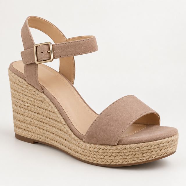 Women's Wedge Sandals — Illustration · Not a supplier photo