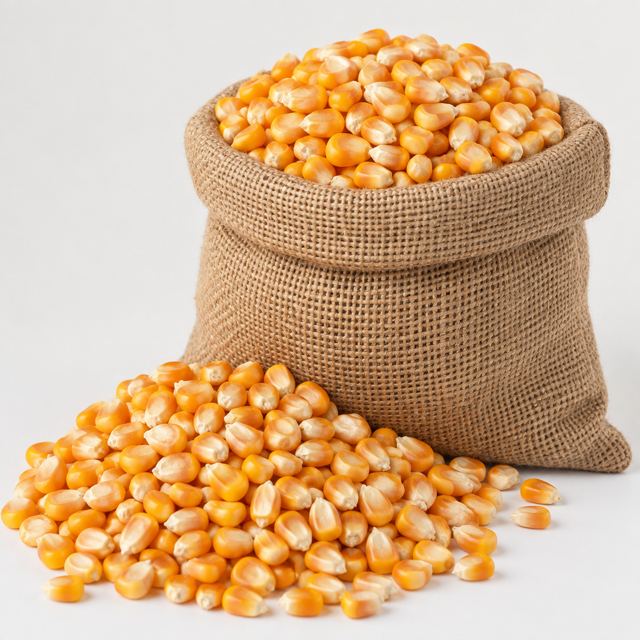 Yellow Maize Grain — Illustration · Not a supplier photo